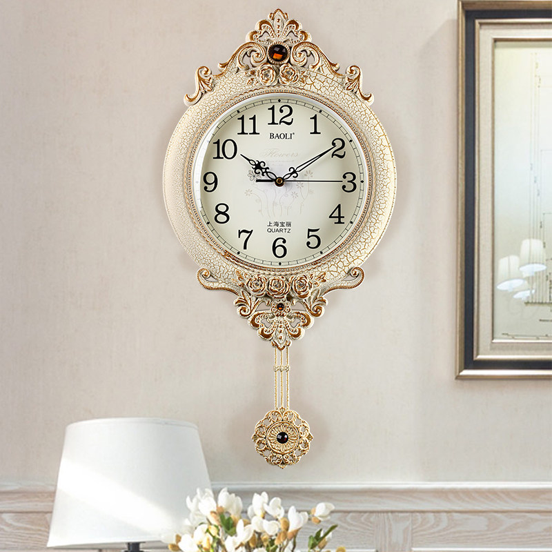 Luxury Lifestyle Aesthetic - Chinese Style Minimalist Wall Clocks Luxury