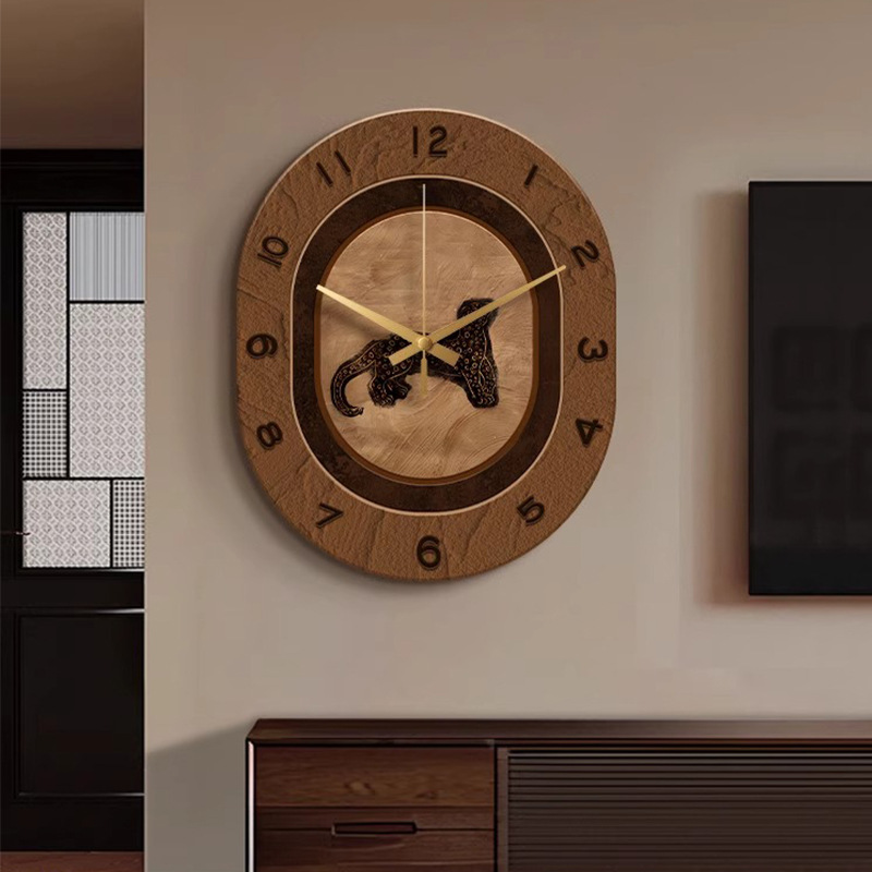 Luxury Lifestyle Aesthetic - Premium Quiet Wall Watch Unique Nordic
