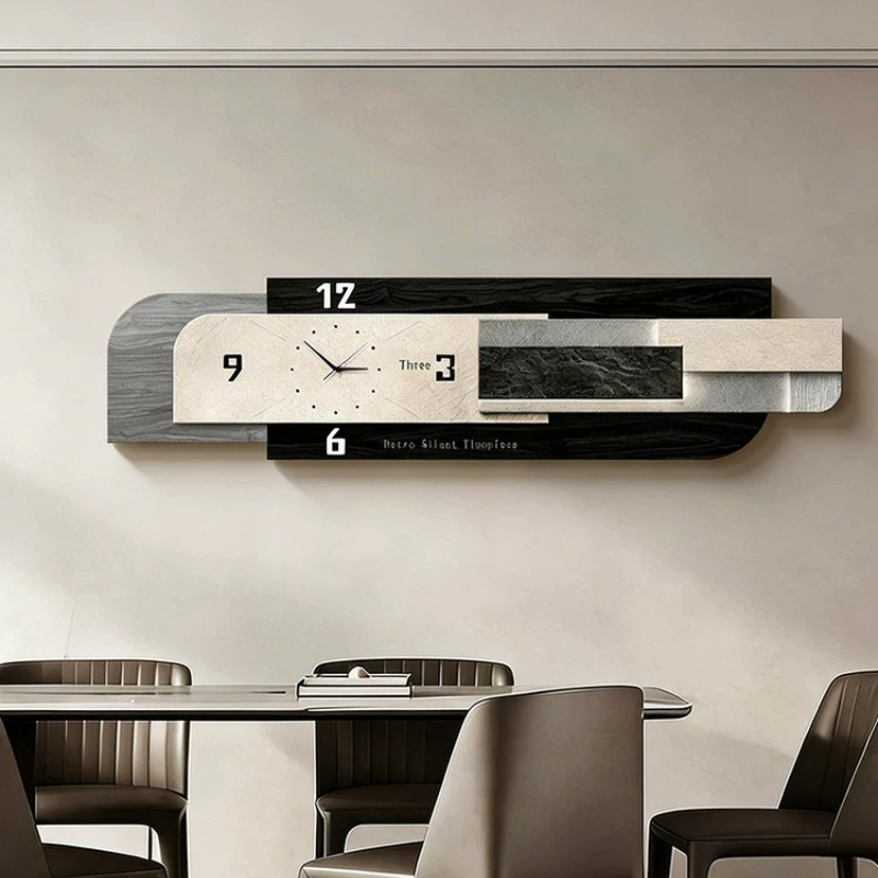Luxury Lifestyle Aesthetic - Living Room Luxury Wall Watch Modern