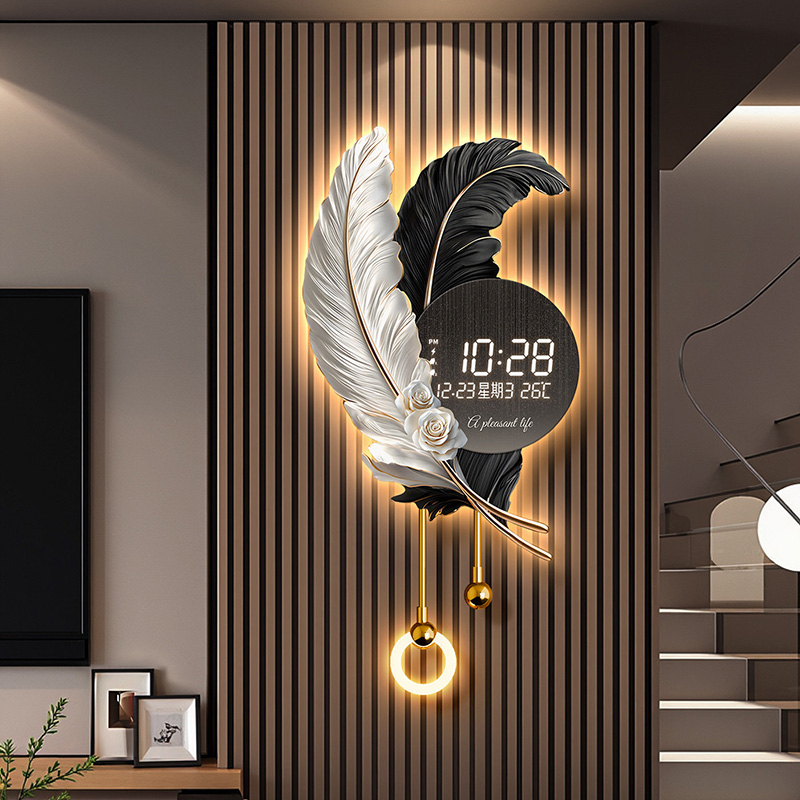 Luxury Lifestyle Aesthetic - Chinese Style Minimalist Wall Clocks Luxury