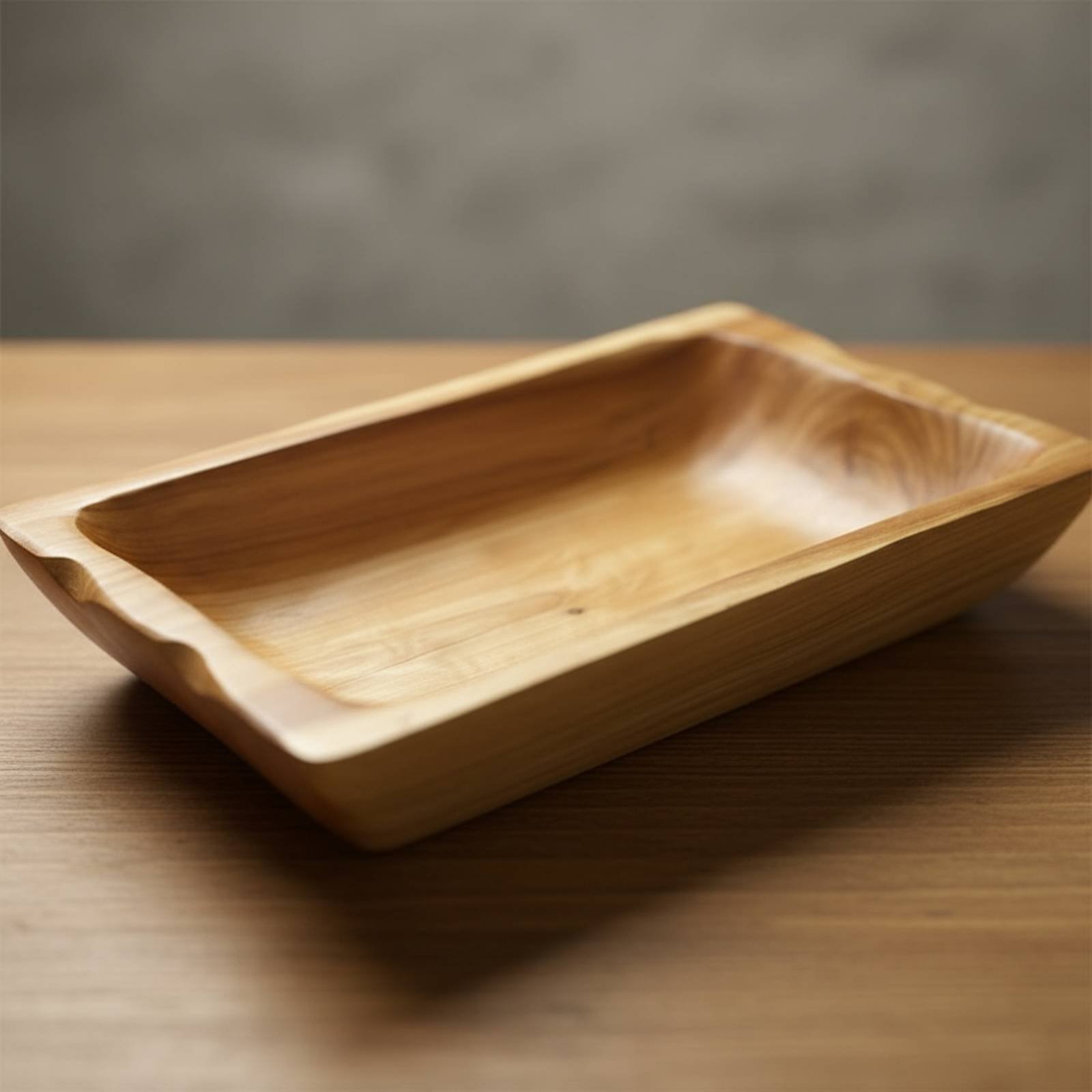 Hardwood Wood Storage Basin La - Wooden Serving Tray 评论和价格