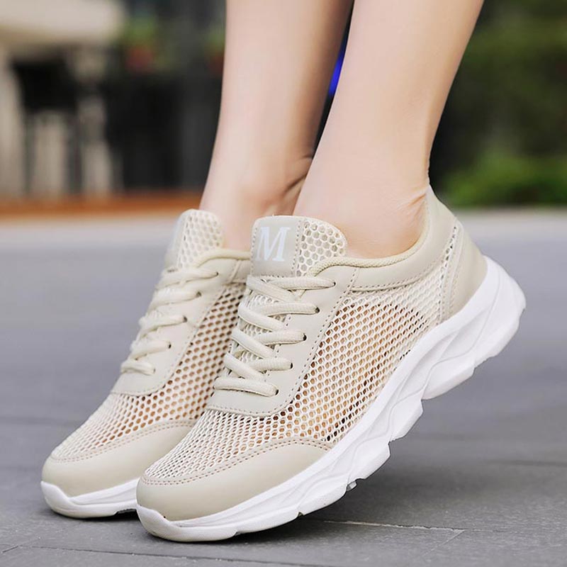 Summer Breathable Sneakers Wom - Luxury Lifestyle Way 评论和价格