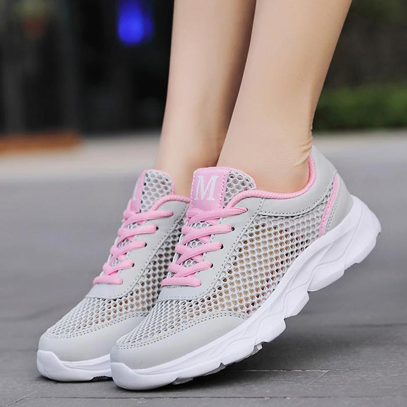 Summer Breathable Sneakers Wom - Luxury Lifestyle Way 评论和价格
