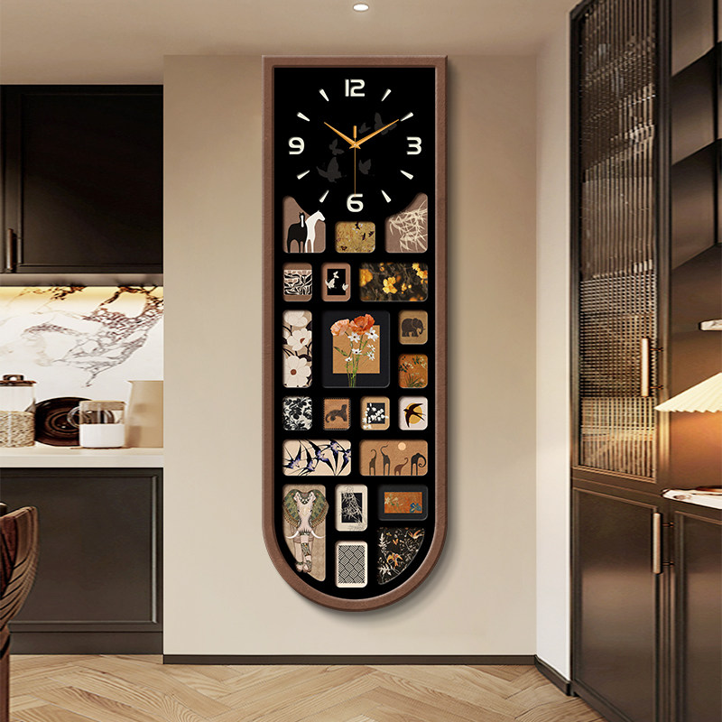 Vertical Security Wall Clock U - Luxury Lifestyle Aesthetic 评论和价格