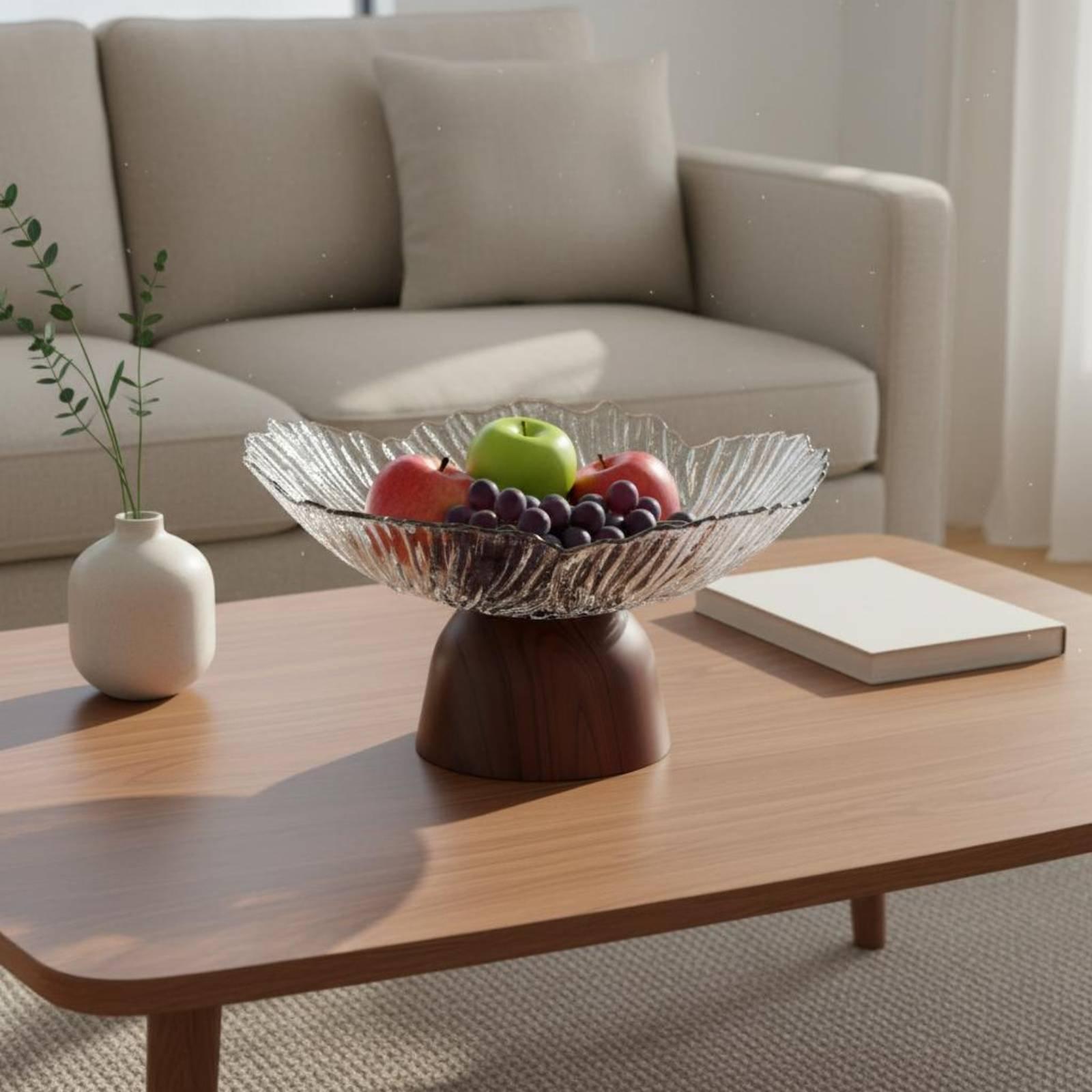 Industrial Tray Faux Wood Desi - Wooden Serving Tray 评论和价格