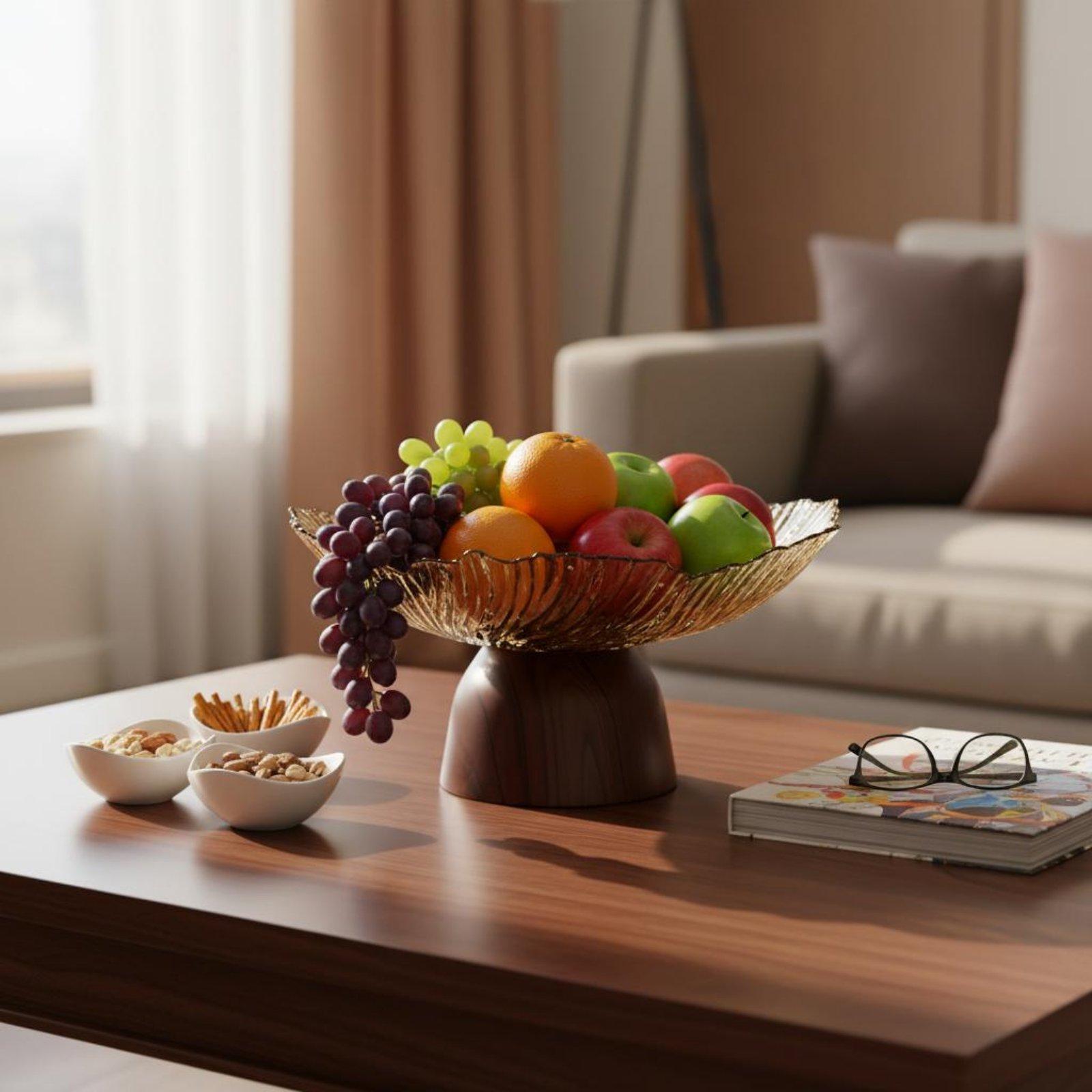 Industrial Tray Faux Wood Desi - Wooden Serving Tray 评论和价格