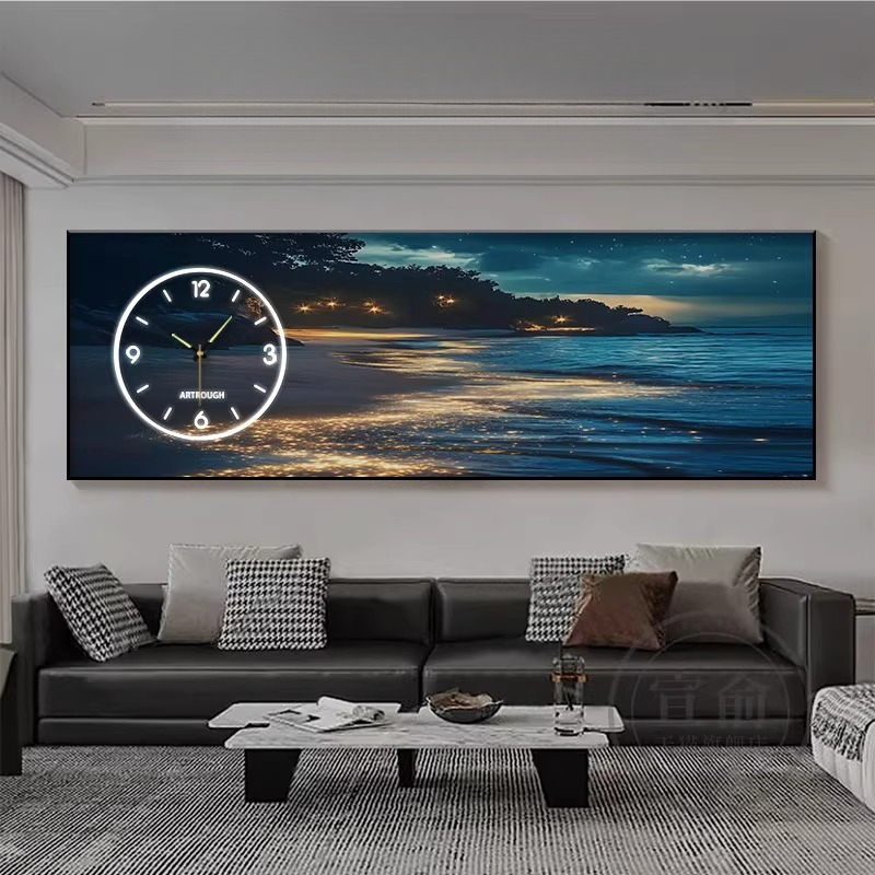 Smartlife Wall Clock, Large Lu - Luxury Lifestyle Aesthetic 评论和价格