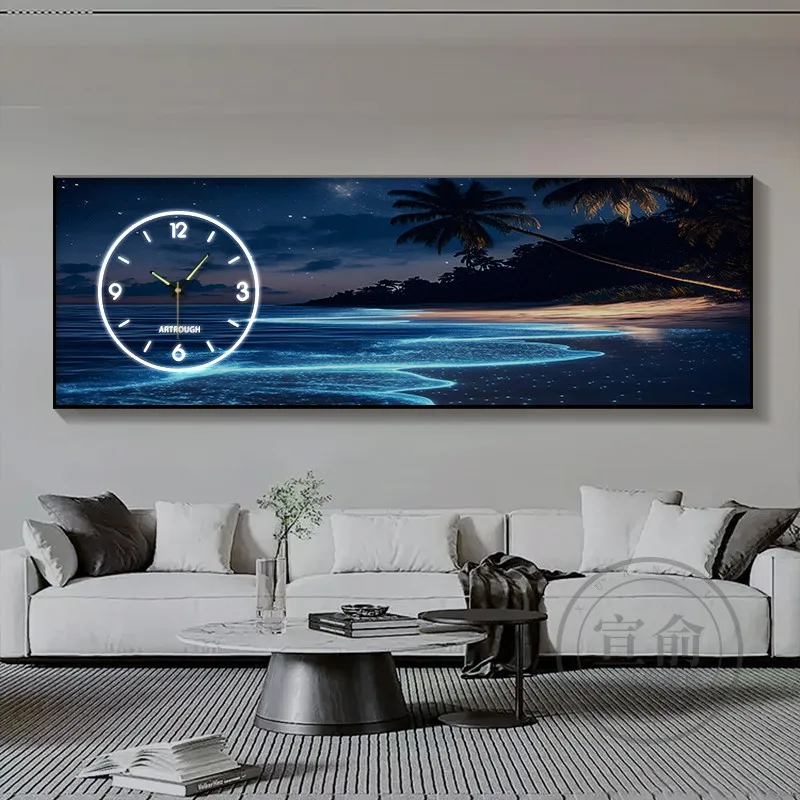 Smartlife Wall Clock, Large Lu - Luxury Lifestyle Aesthetic 评论和价格