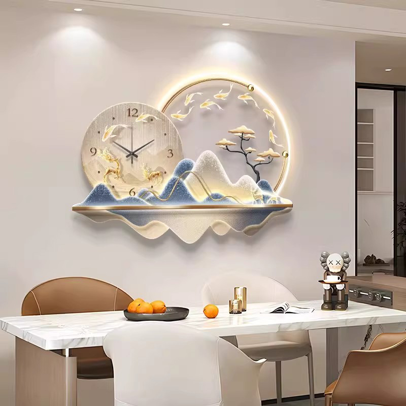 Art Mural Led Clock Wall Luxur - Luxury Lifestyle Aesthetic 评论和价格
