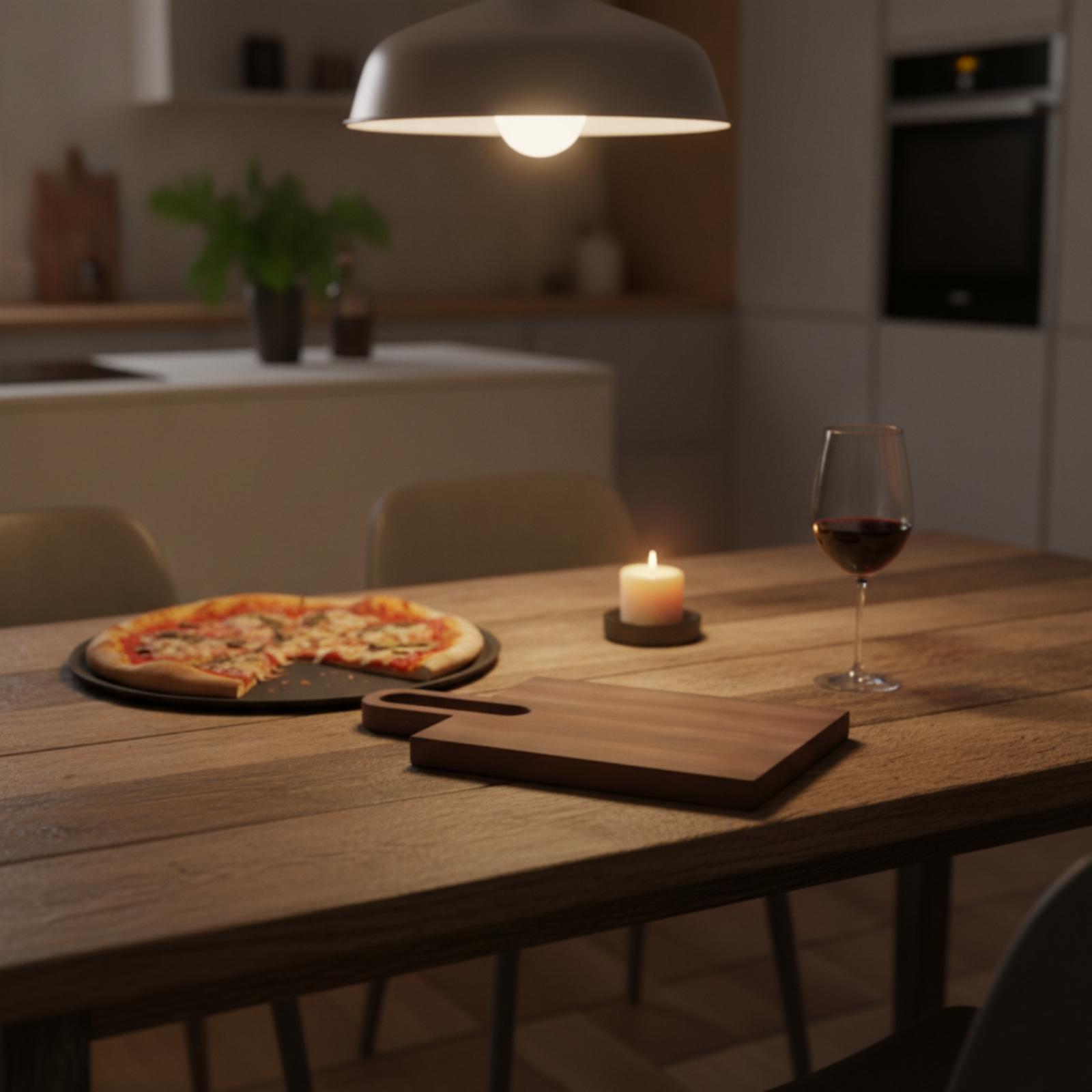 Kitchen Serving Board Solid Wo - Wooden Serving Tray 评论和价格