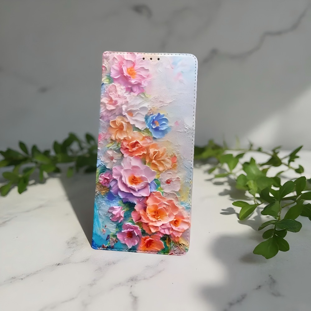 Painted Magnetic Flip Leather  - Samsung Galaxy S24 评论和价格