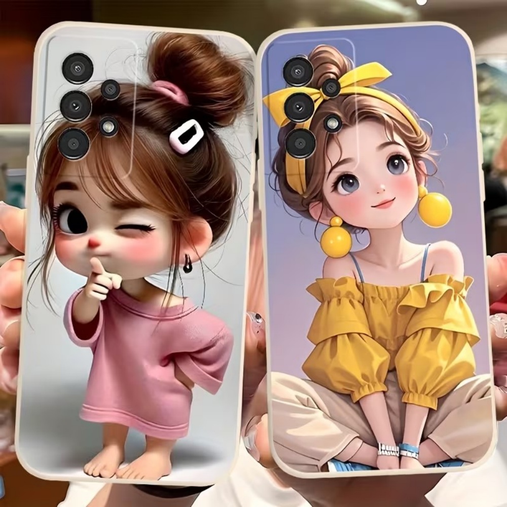 Cute Cartoon Girl Pattern Desi - Samsung Galaxy S24 评论和价格
