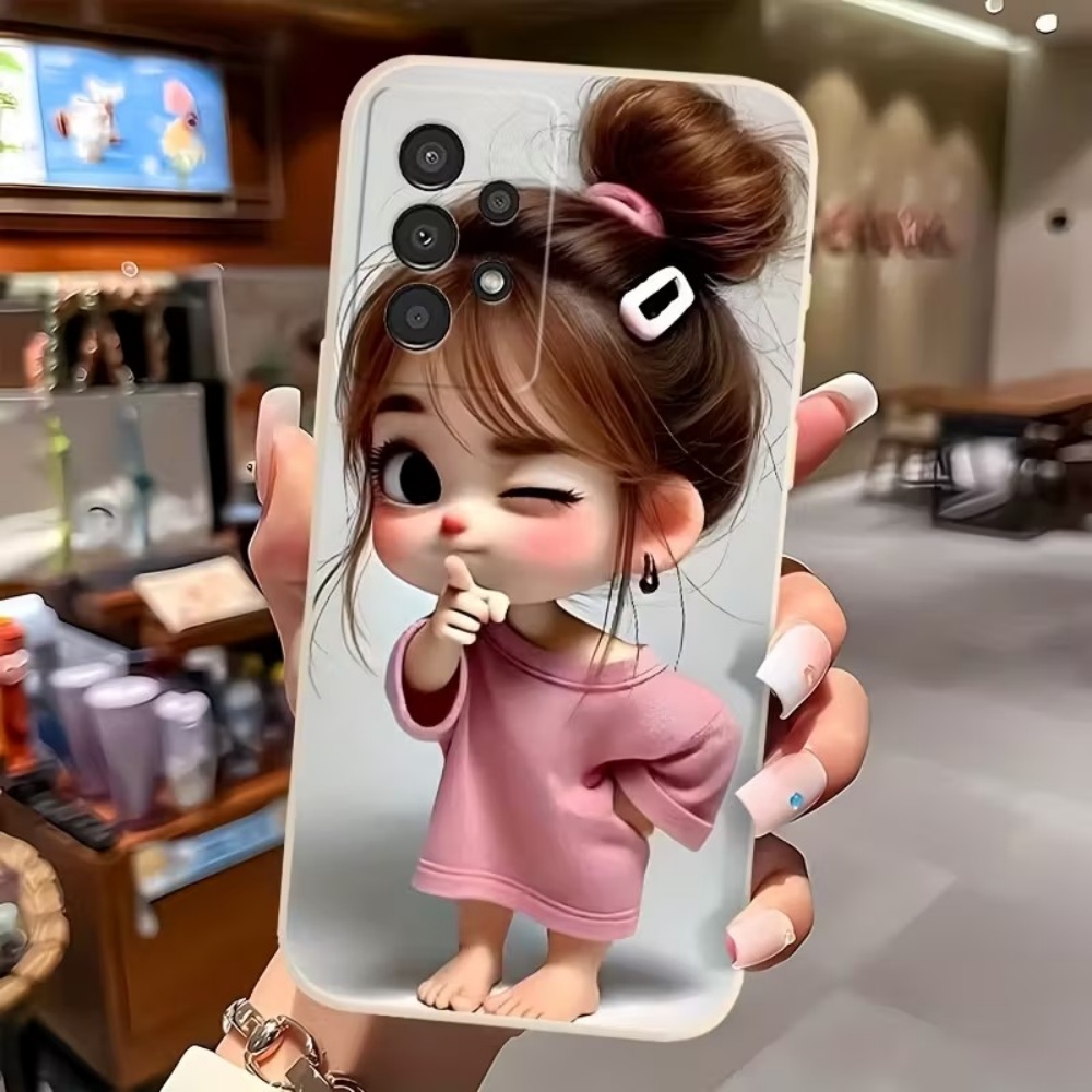 Cute Cartoon Girl Pattern Desi - Samsung Galaxy S24 评论和价格