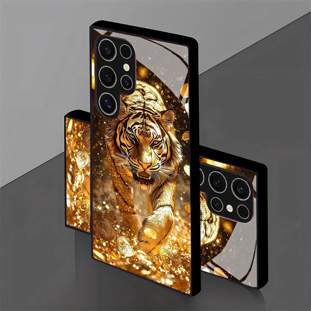 Tiger pattern glass Phone Case - Samsung Galaxy S24 评论和价格